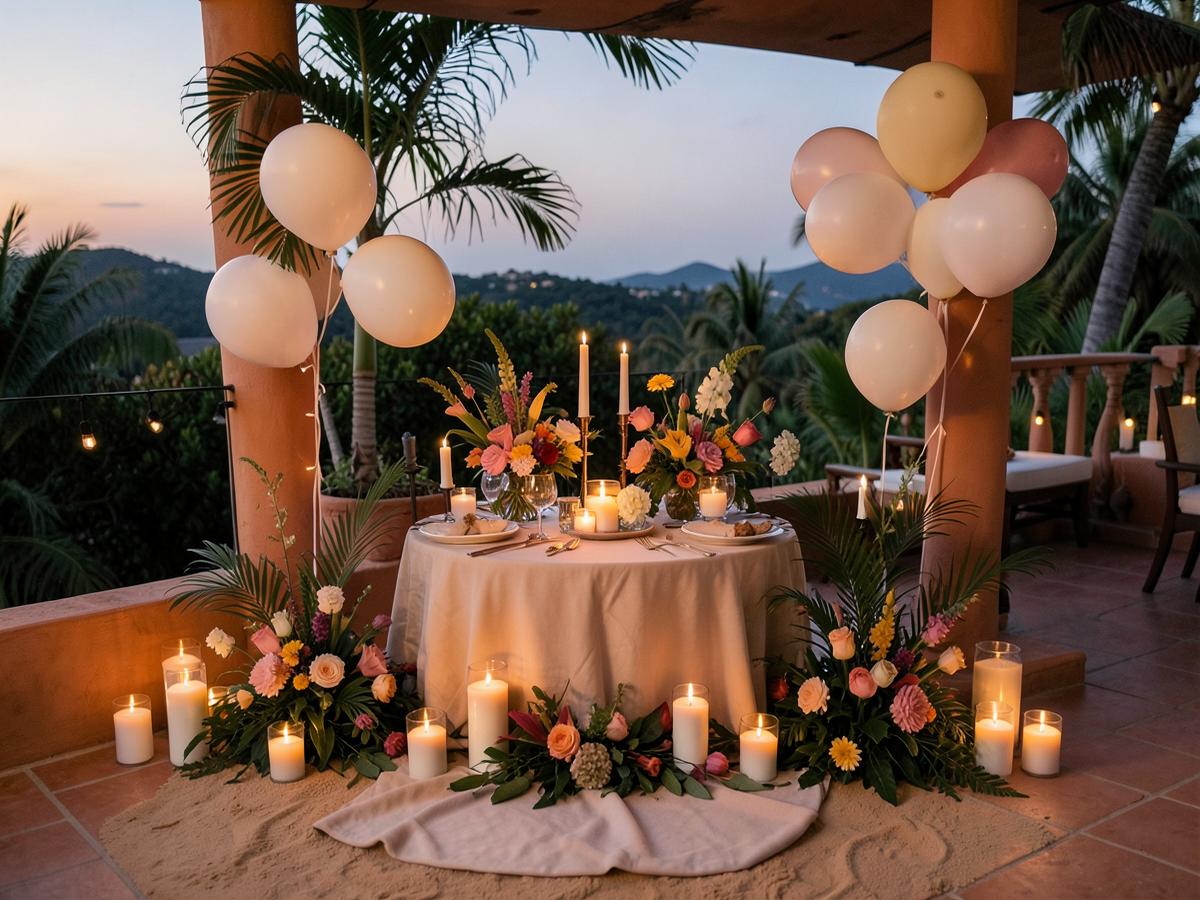 Decoración para ocasión especial